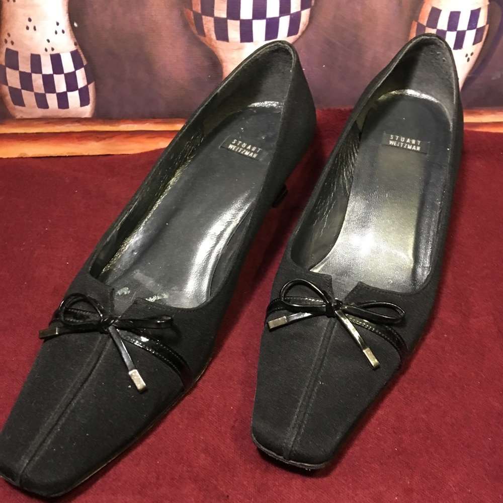 Stuart Weitzman kitten heels