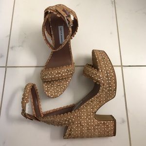 Tabitha Simmons platform heels, size 38