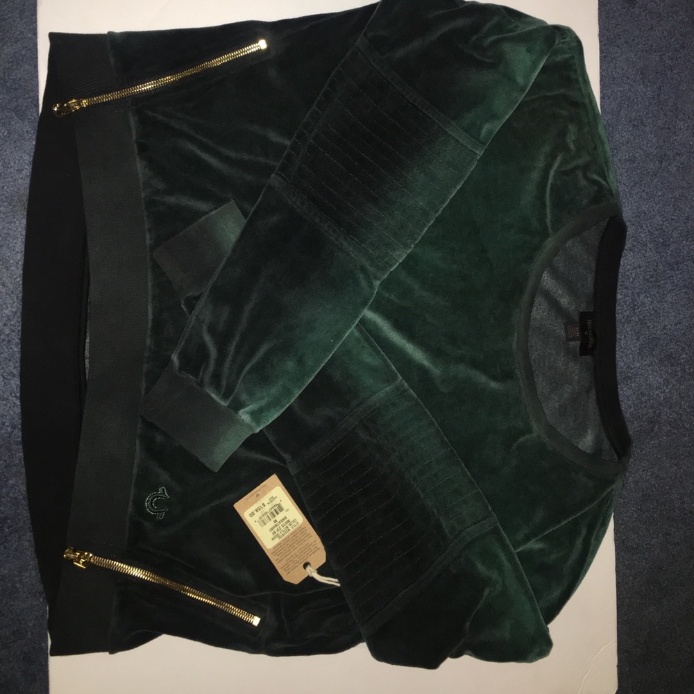 New women's true religion Moto zip boyfriend