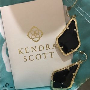 Kendra Scott gold earrings