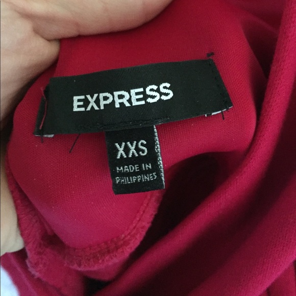 Express Red Dress - Picture 2 of 2