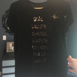 Rachel Roy black tee Rachel Roy black tee