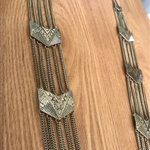 Long Aztec necklace