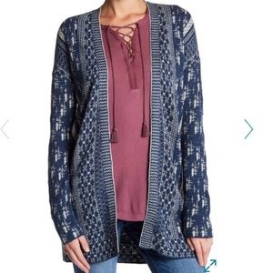 LUCKY BRAND OPEN CARDIGAN