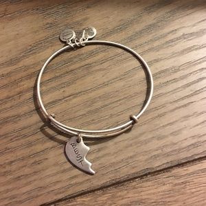 Alex and Ani Best Bracelet Silver New