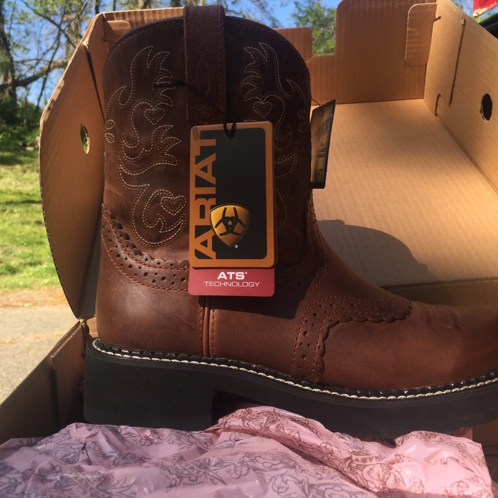 Ladies fat baby boots