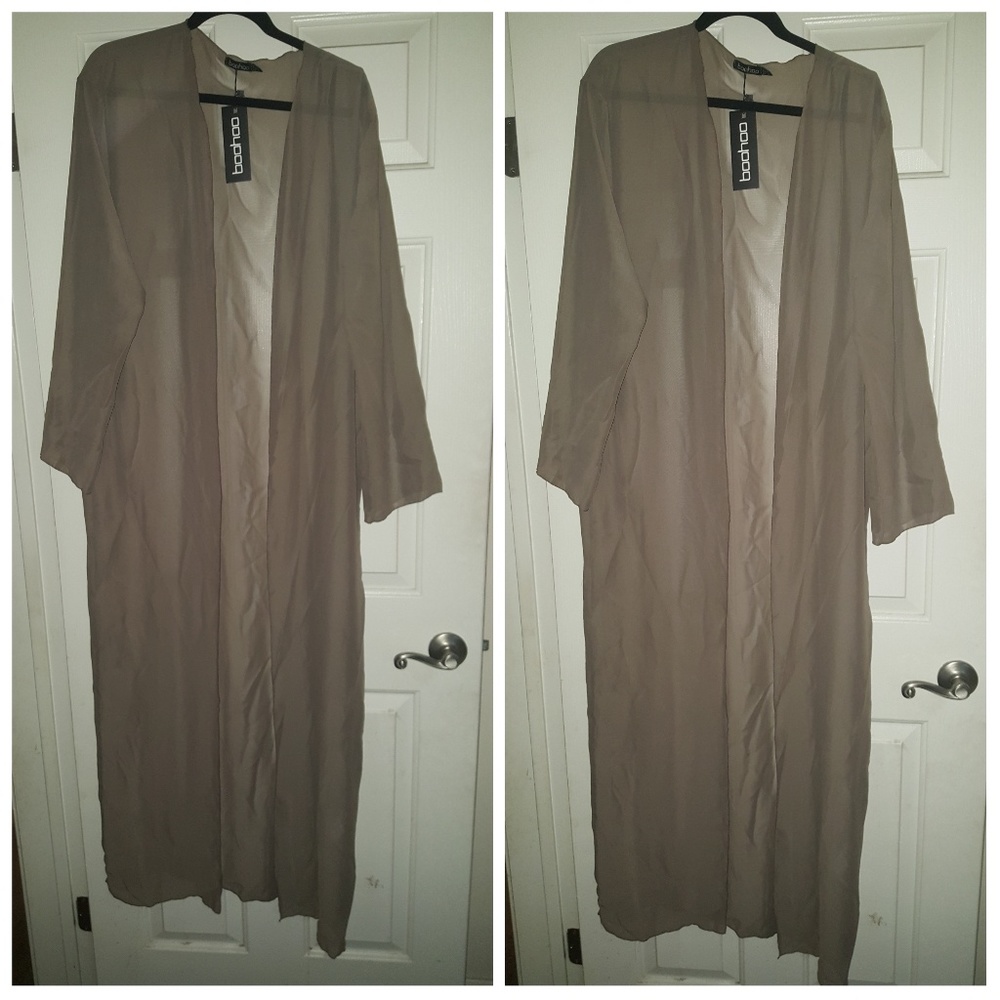 Chiffon Maxi Duster