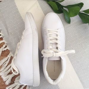 ZARA Basic Sneaker with beige trim
