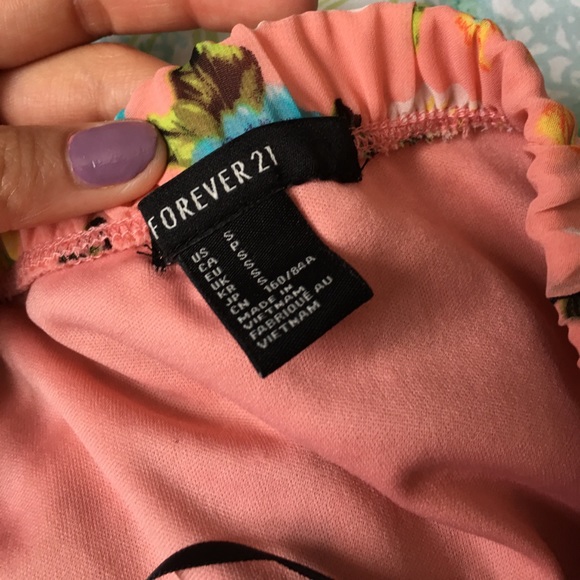 High low strapless forever 21 dress... worn once - Picture 3 of 3