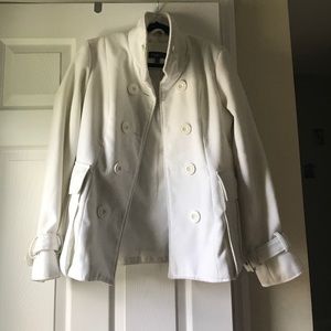 White Pea Coat