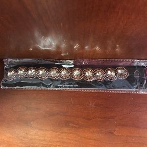 BNWT Pink Pewter Headband