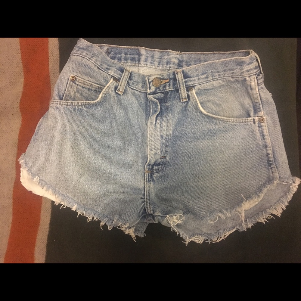 Wrangler Urban Outfitters denim shorts