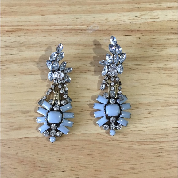 J. Crew Jewelry - Lulu Frost for J.Crew Crystal & Color Earrings