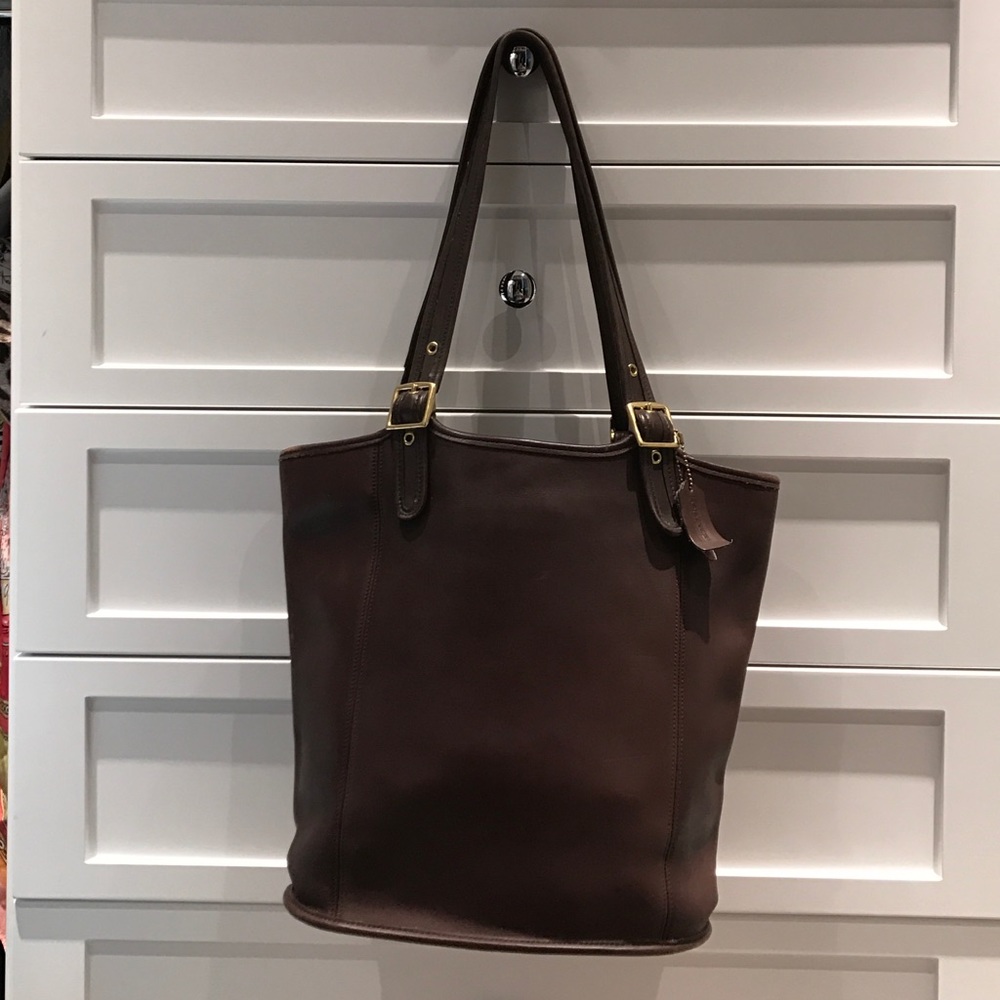 Coach bucket bag