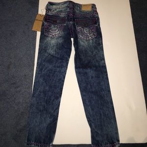 New true religion girls size 6x Santa Fe jeans
