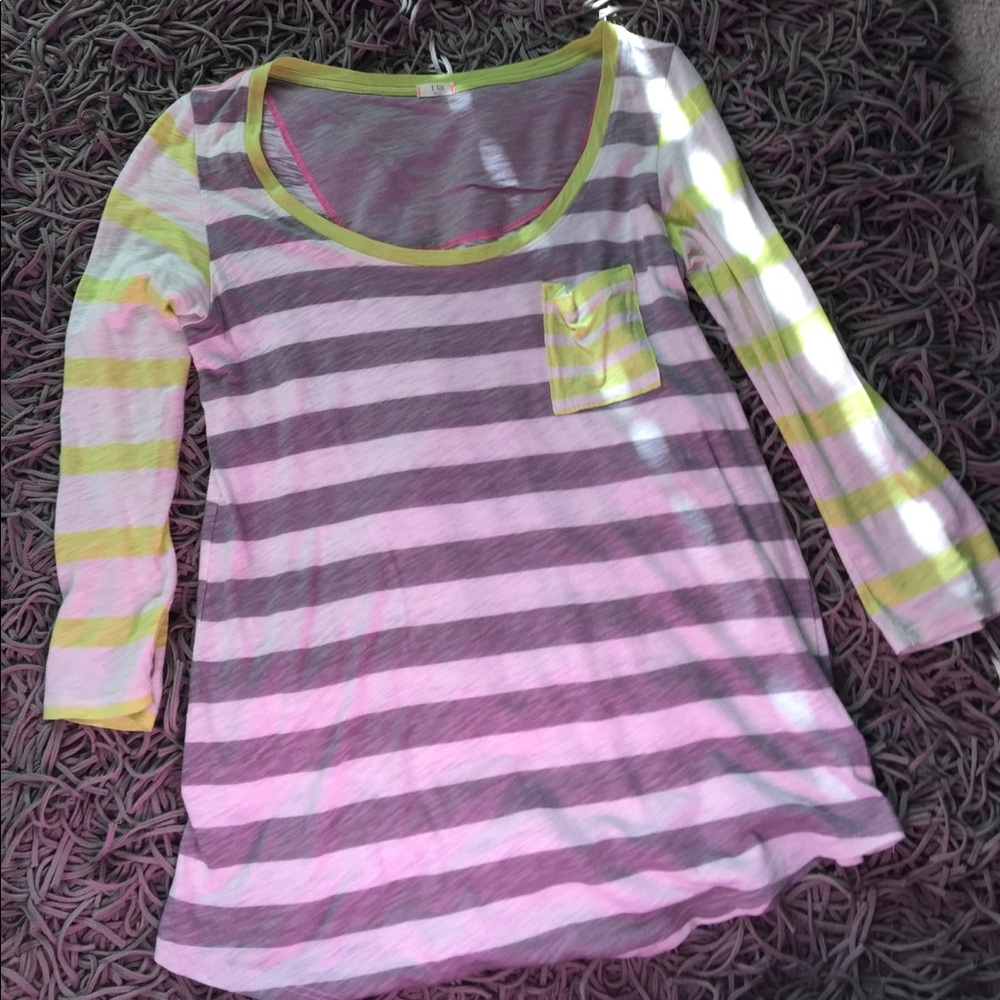 ANTHROPOLOGIE striped tee