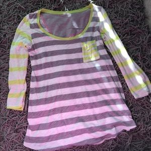 ANTHROPOLOGIE striped tee