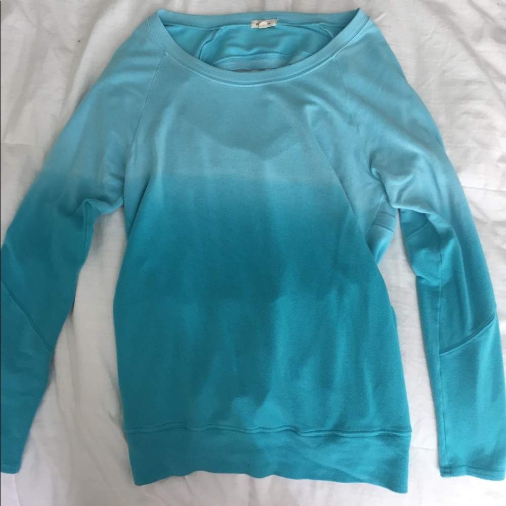 Pink lotus ombré long sleeve