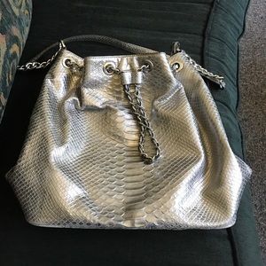 Michael Kors Frankie Metallic Purse