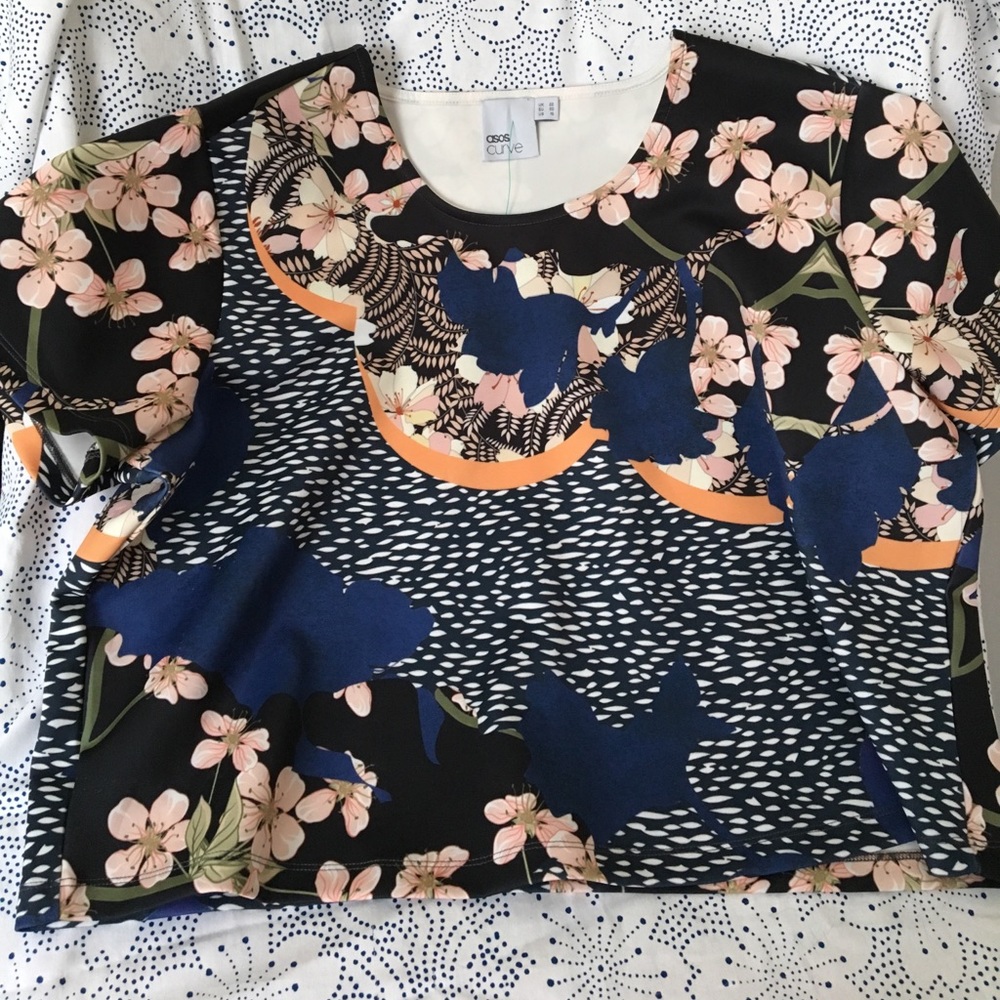 Asos Curve Crop top