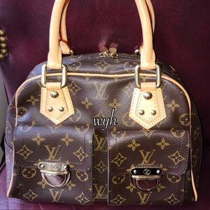 Authentic Louis Vuitton Manhattan PM Handbag