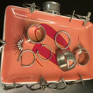 free people ring set