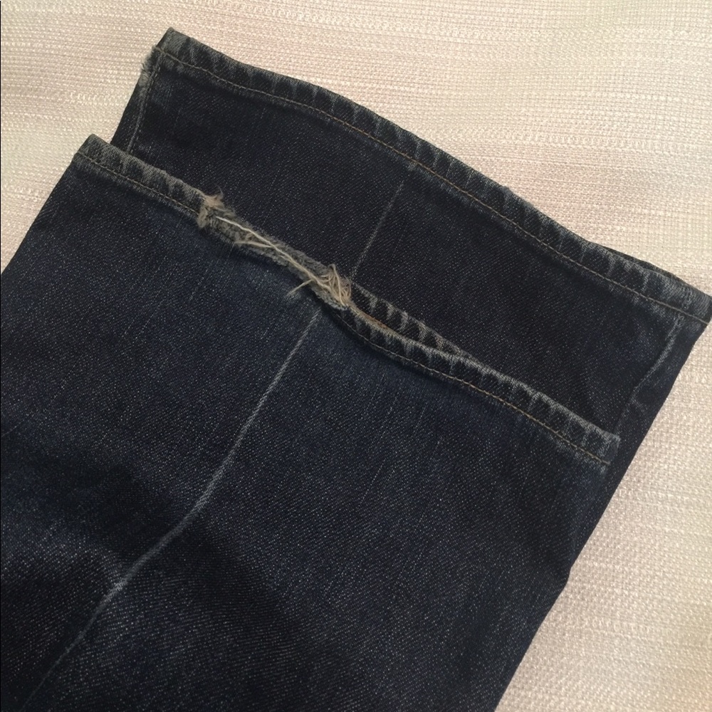 Paige Jeans Laurel Canyon Sz 30 Petite Distressed - Picture 5 of 5