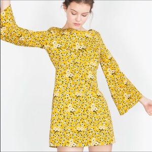 Zara Floral Mini Dress