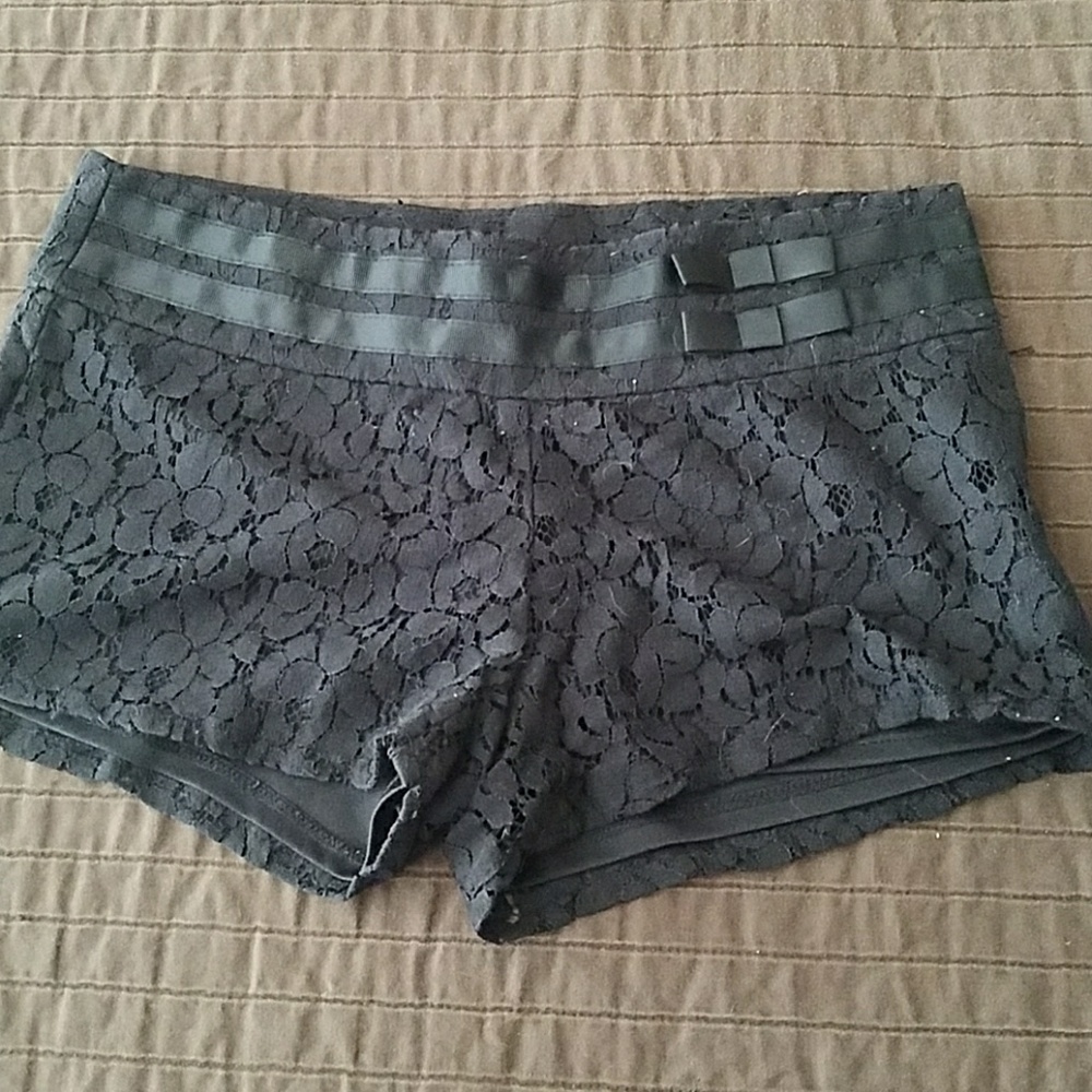 ***SALE*** Black lace shorts