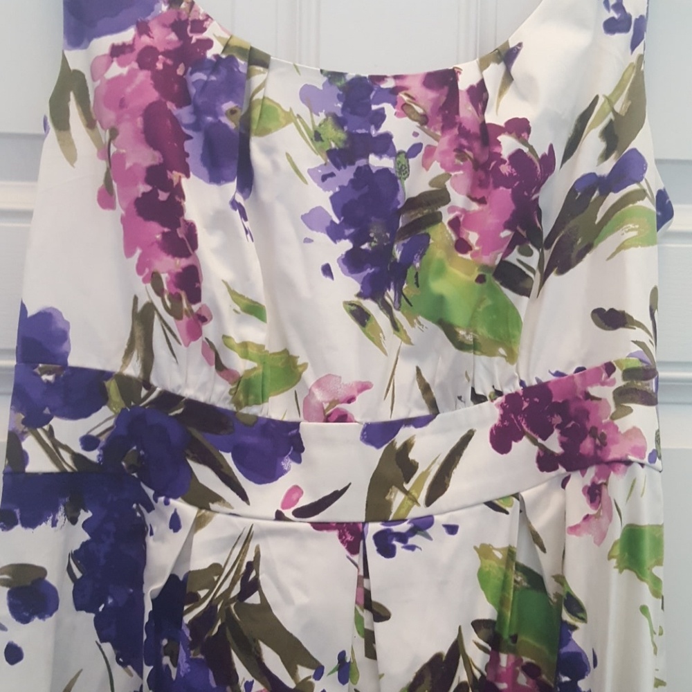 AGB Dress. Pretty floral print dress. Sz 14 W