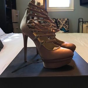 Brian Atwood 6" BFFARADELL Blush Heel
