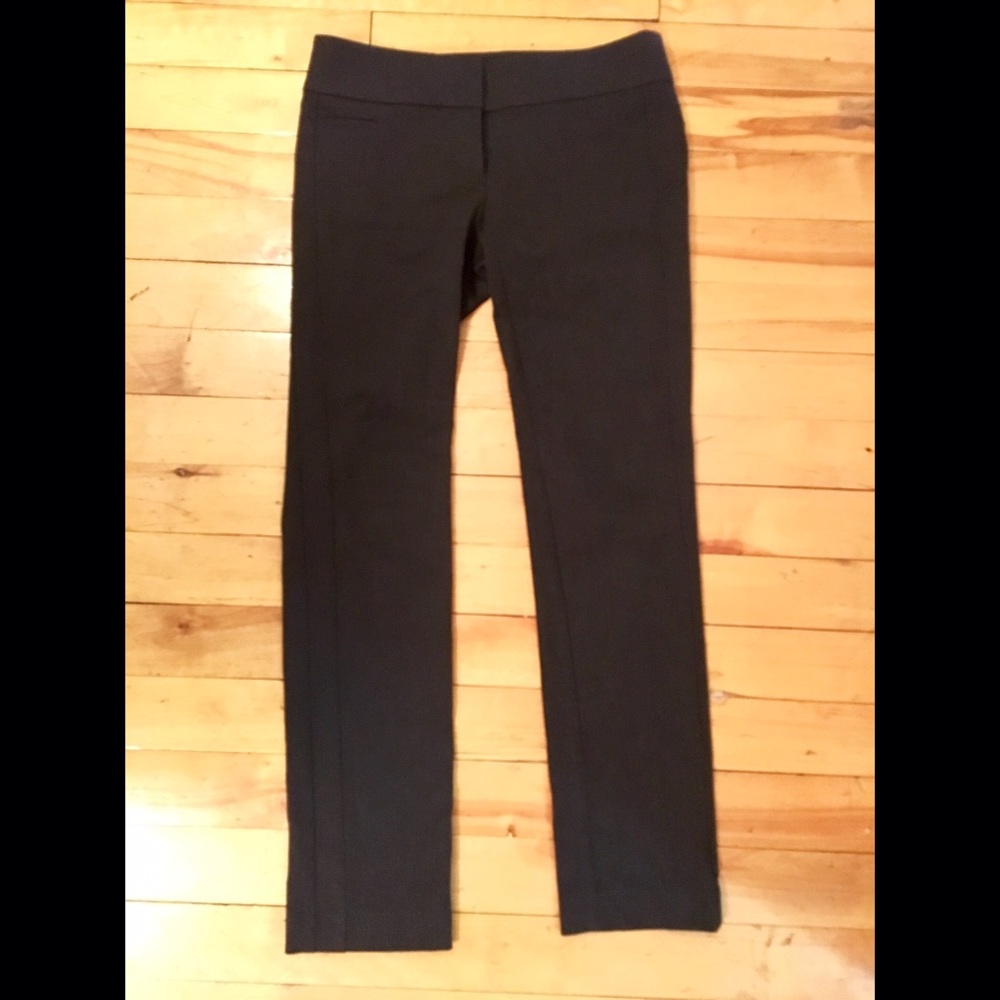 Black speckled LOFT pants