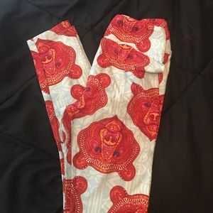 Lularoe TWEEN Mosaic Bears extremely HTF