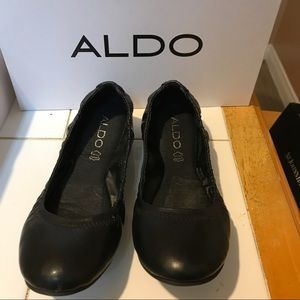 Aldo black flats