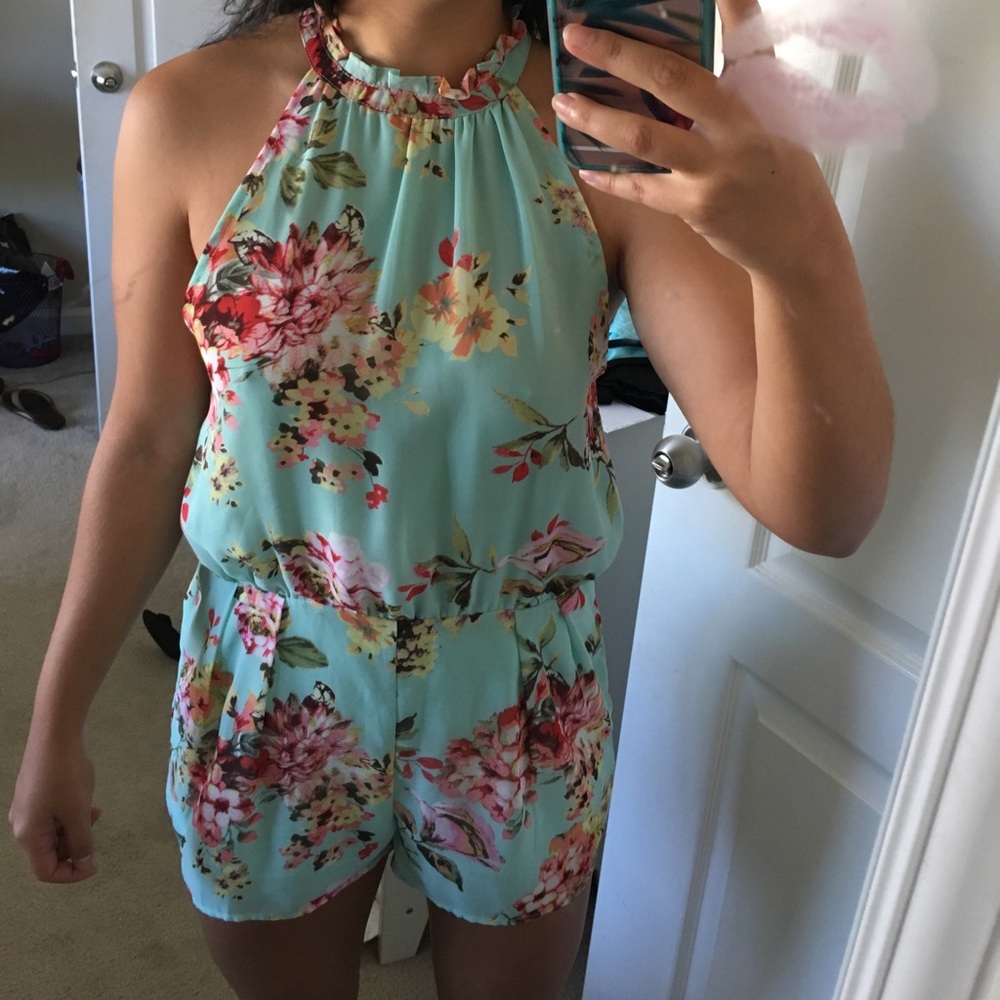 Floral Romper