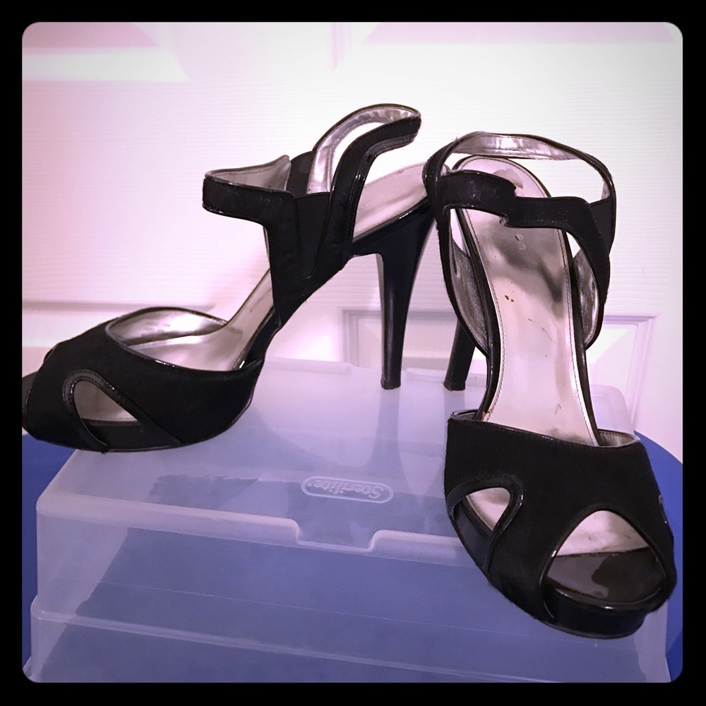 Calvin Klein Calf Hair Heels