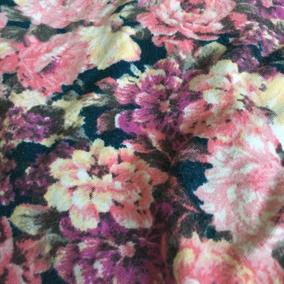 FOREVER 21 FLORAL BODY CON DRESS - Picture 2 of 4