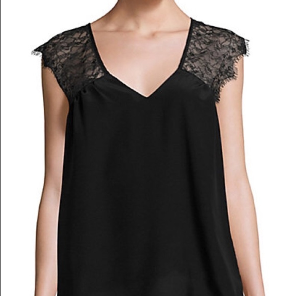 SET UK silk lace Blouse