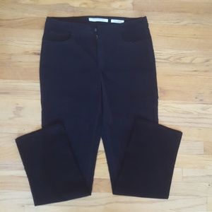 Jones New York Jeans. Black velvet jeans. Sz 14