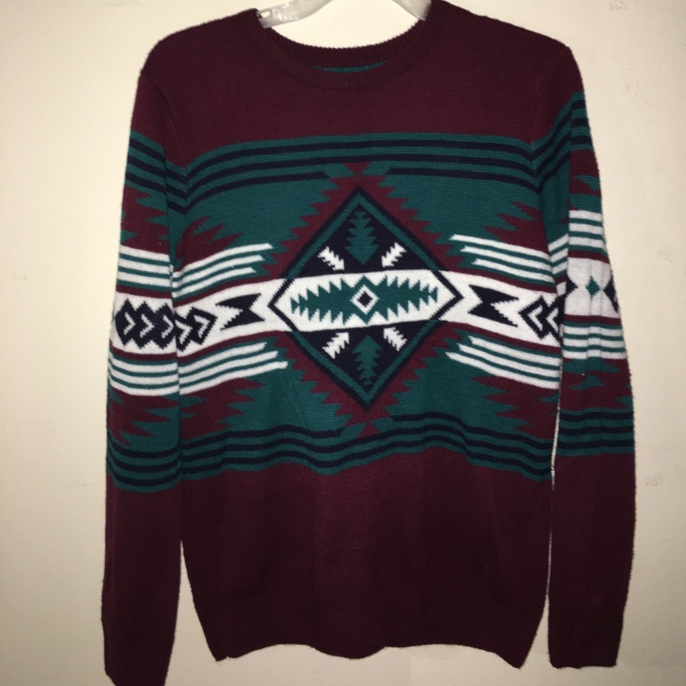 Mens Tribal Sweater
