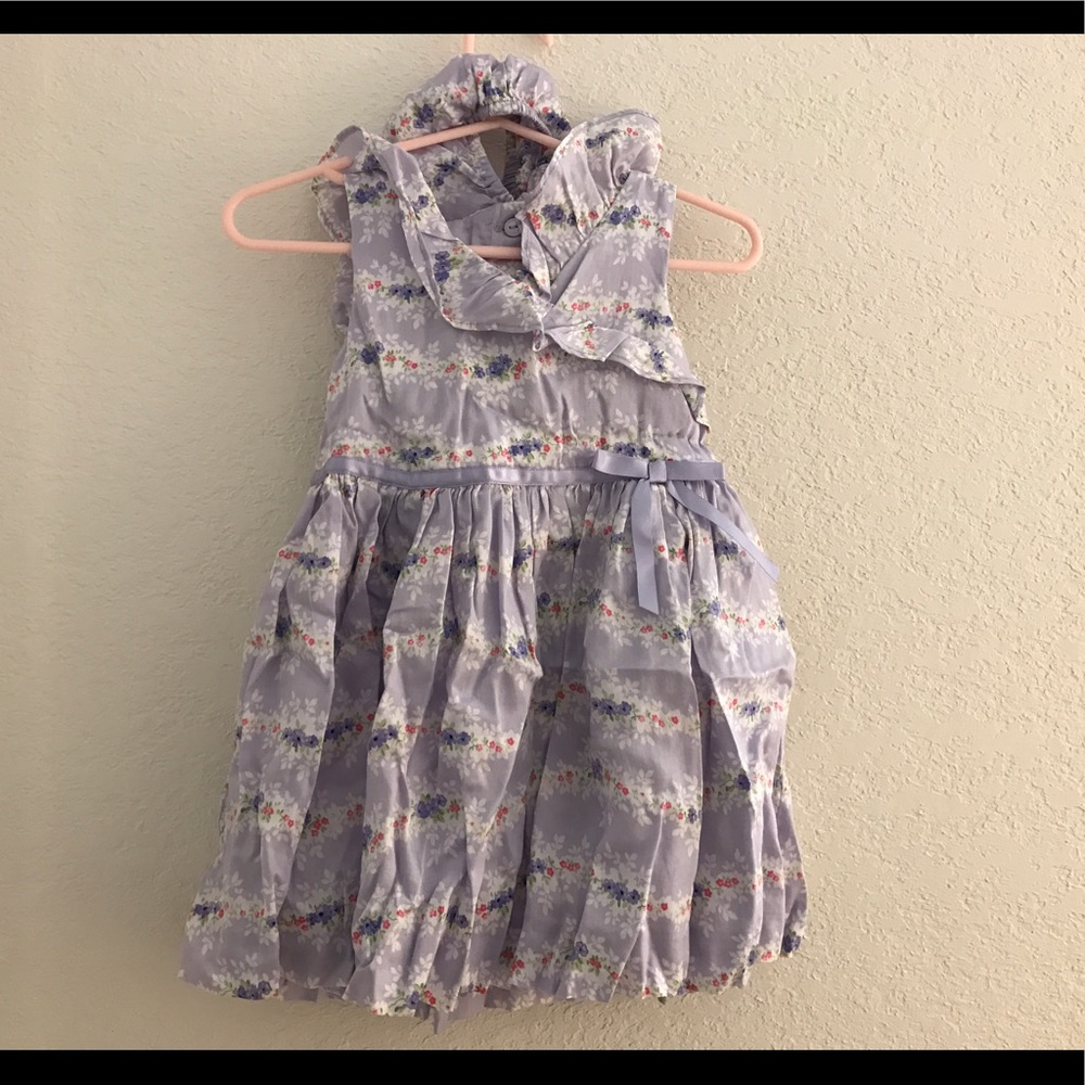 Floral Janie and Jack dress