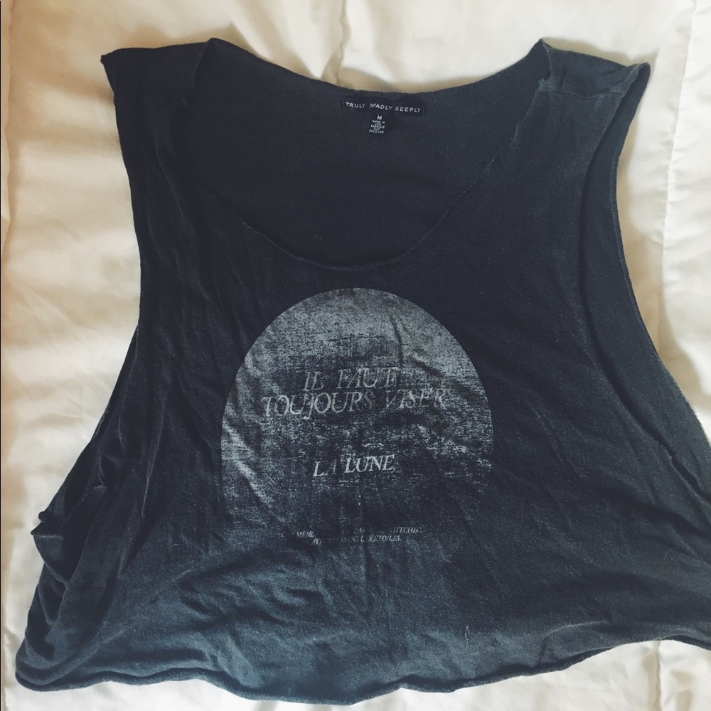 ✨TMD French Full Moon Muscle Tee ✨