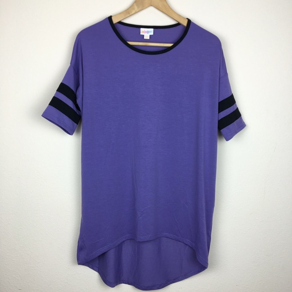 LuLaRoe Tops - LuLaRoe Irma Tunic Purple Size XXS