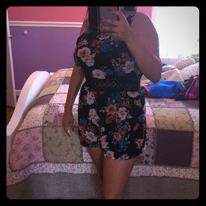 Floral print Romper