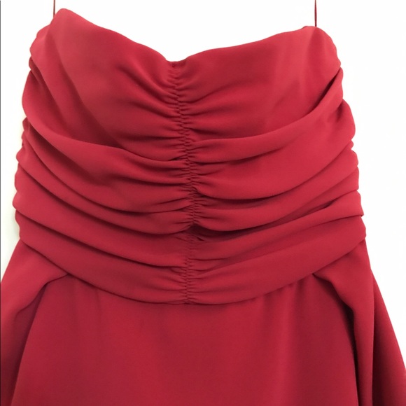 Gorgeous max Mara red strapless dress size 4 - Picture 2 of 6