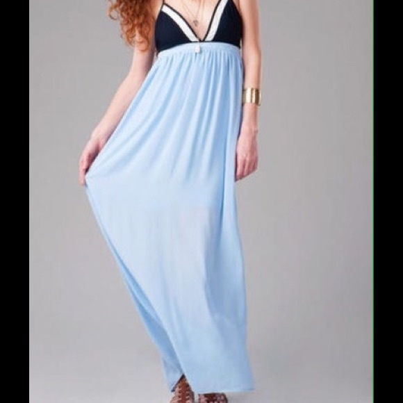 Francesca's Collections Dresses & Skirts - NWT Francesca's Quinn Color Block Maxi Dress