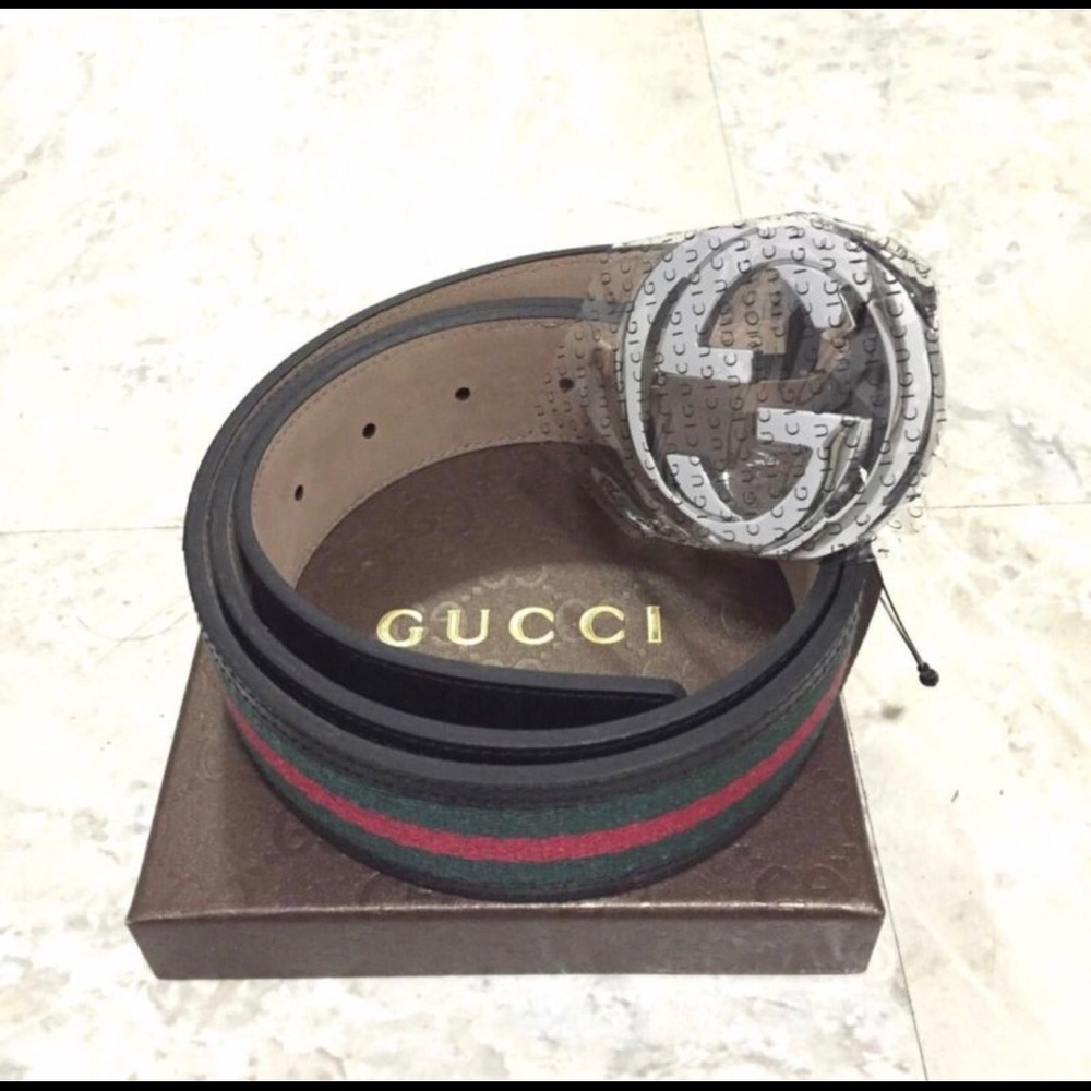 Brand New Brown Gucci Belt Size 41"