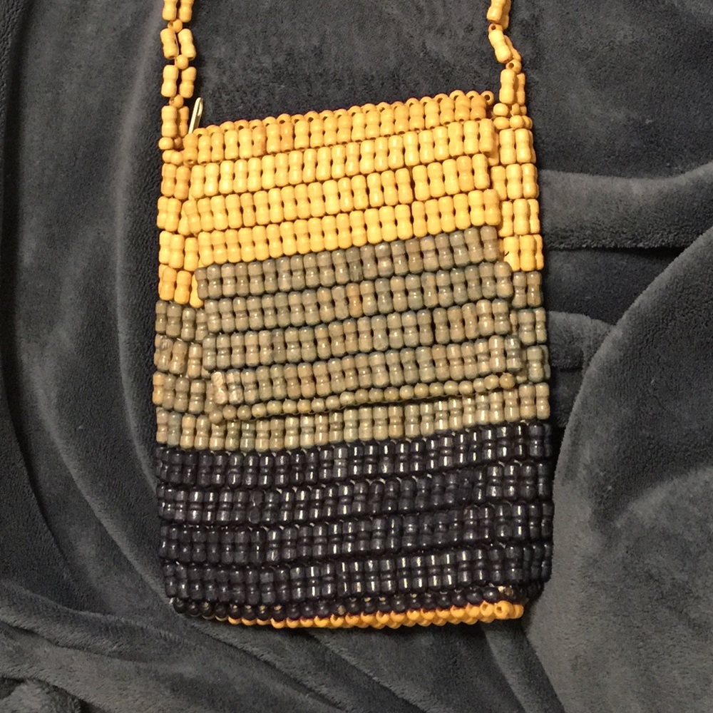 VINTAGE beaded summer purse!