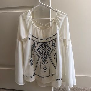 Altar'd State sheer blouse