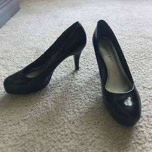 Madden girl black patten pumps!